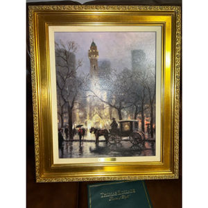 Thomas Kinkade limited edition lithograph of an original Plein-Air oil painting